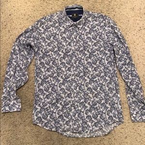 Mens button down dress shirt